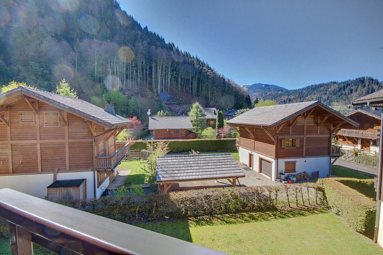 Appartement Proche Morzine Centre Et Remontees Mecaniques - Oree De Morzine 24A Montriond Exteriör bild